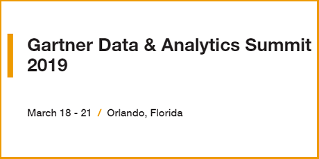 Gartner Data & Analytics Summit 2019