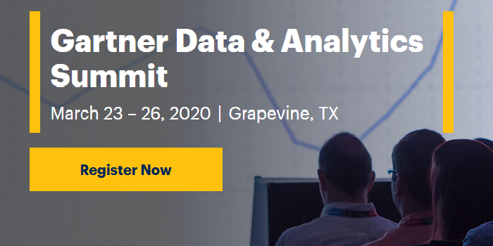 GARTNER DATA AND ANALYTICS CONFERENCE 2020