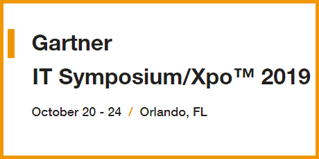 GARTNER ITEXPO 2019