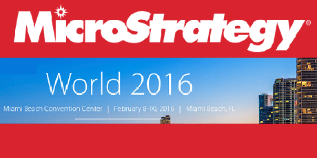 MicroStrategy World 2016