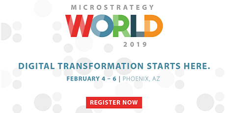 MicroStrategy World 2019