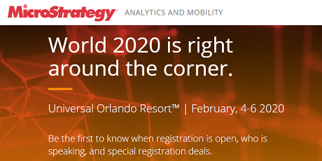 MicroStrategy World 2020