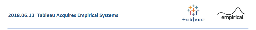 Tableau Acquires Empirical Systems
